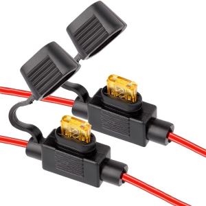 In line mini fuse holder Guage 24 to 14