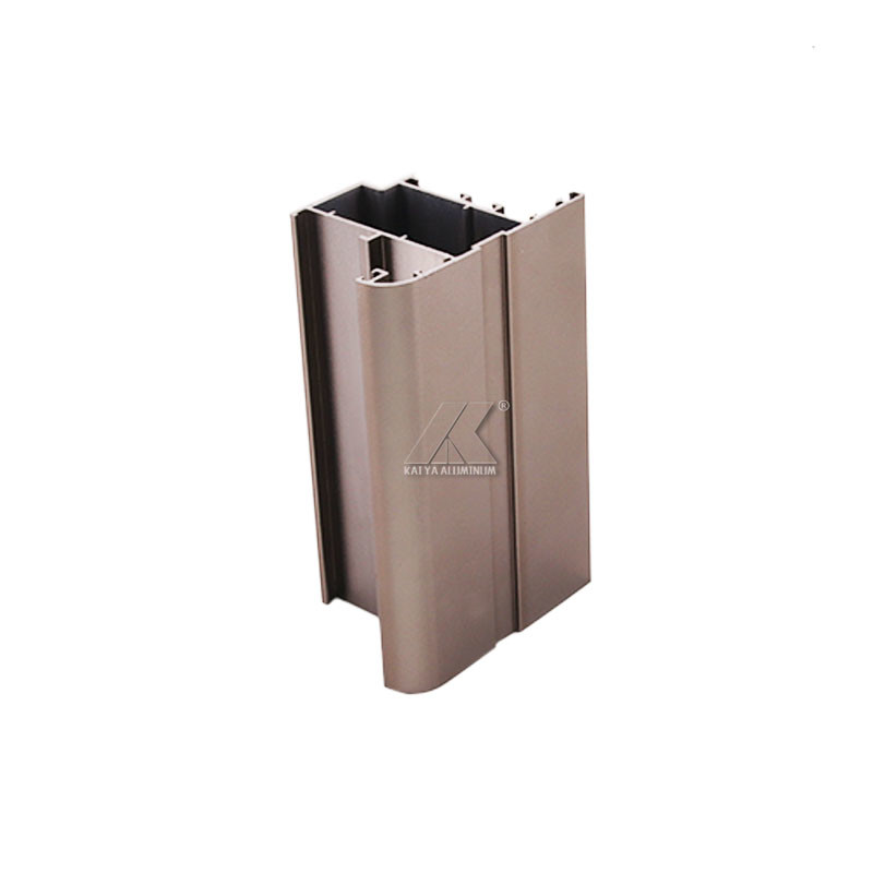 Track Sliding Aluminum Window Extrusion Profiles T8 PVDF Finish