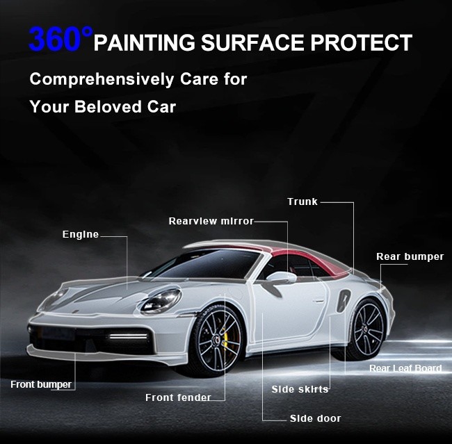 8.5 Mil Clear TPU Self Healing Self-Adhesive Car Paint Protection Film