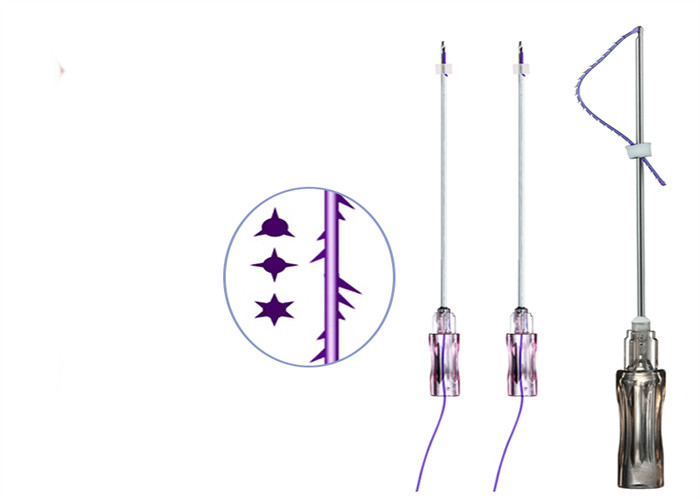 Absorbable Collagen Pdo Thread Filler Cog 4d 6D W Cannula Lifting Thread