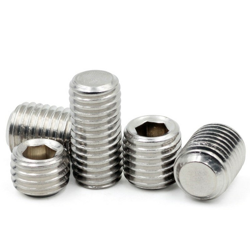 3mm-50mm Black Oxide Flat End Hexagon Socket Set Screw DIN 913/DIN 914/DIN 915/DIN 916