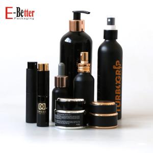 Recycable Custom 300ml Aluminum Cosmetic Bottles Screw Thread