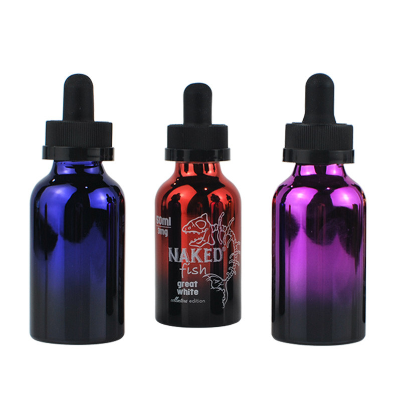 Chemical Resistant Essential Oil Aluminium Bottle 1OZ To 17OZ Liquid Dropper Bottle