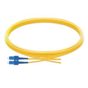 Network SC UPC Fiber Pigtails Patch Cords Single Mode 1.5M Length Yellow