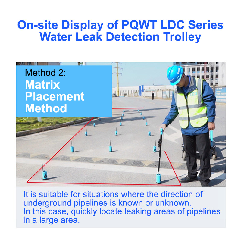 Leakage Detection Equipment Trolley LDC 20M Water Leak Detector Machine Noise Logger