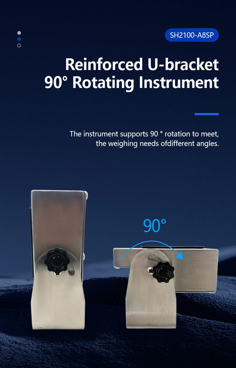 Customized SOHE A8SP Meter Printing Scale Instrument with Waterproof Sensor Display