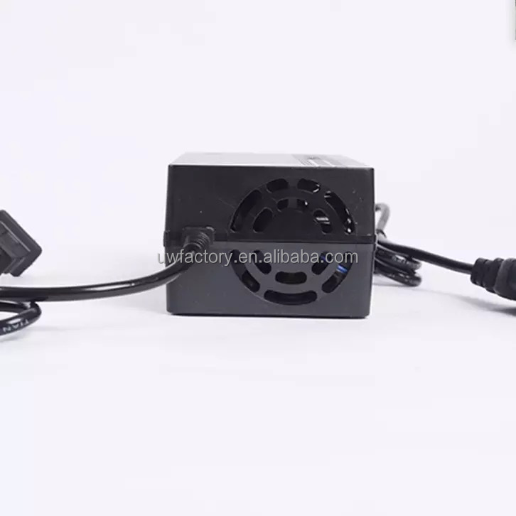 Lithium Ion 54.6V 3A Charger for 48V 15Ah Battery 13S 48V Li-ion Battery Charger Output DC 54.6V