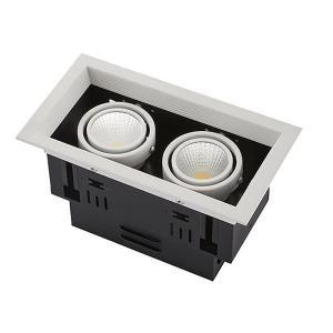 Adjustable Canless LED Linear Spotlight 14W With Double Head