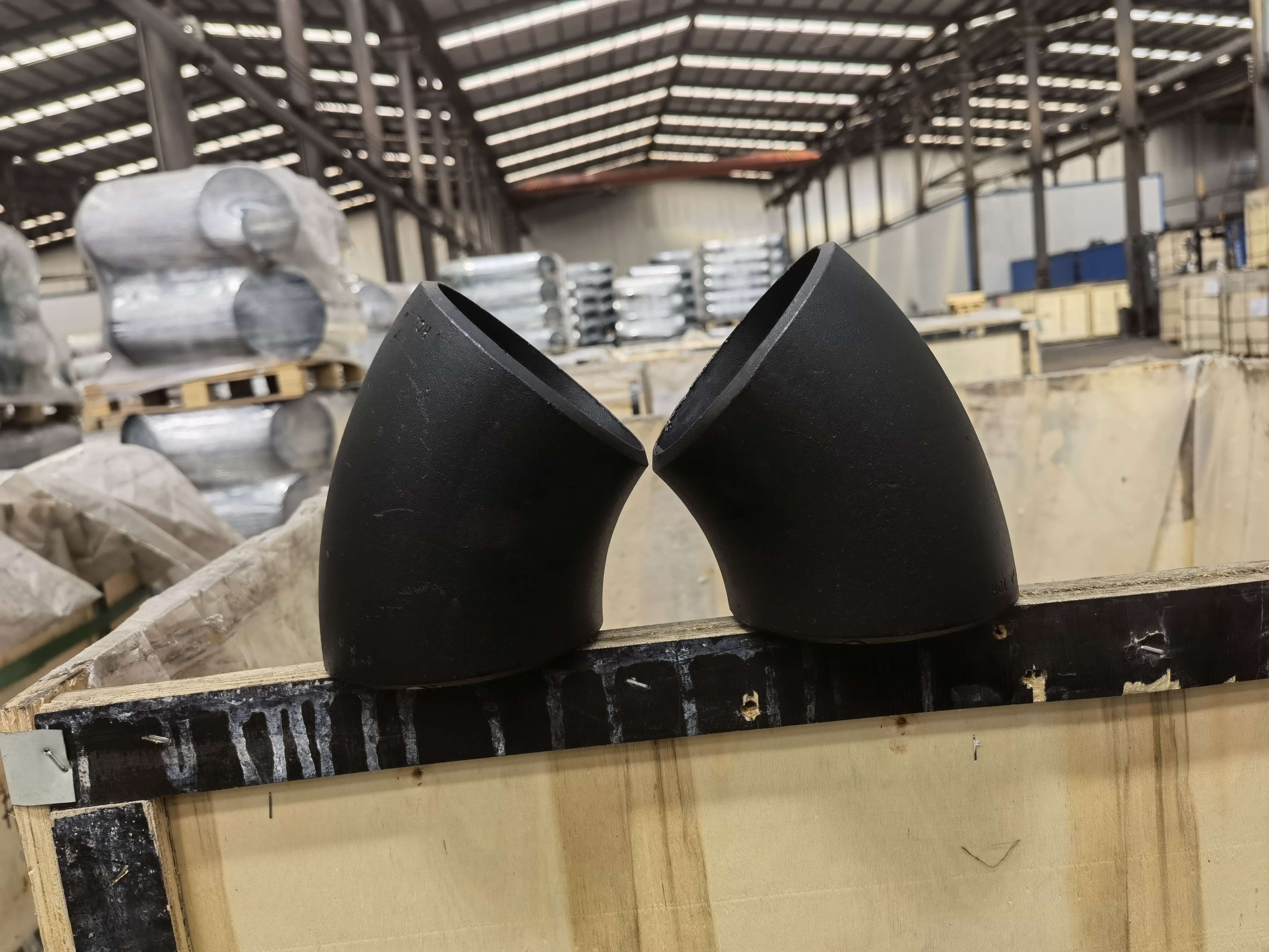 Yellow Paint 180 Degree Pipe Bend Standard Asme B16.9 Ansi B16.9