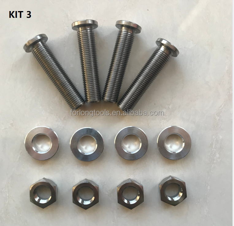 Universal Year N/M Titanium Sprintcar One Nut Radius Rod Bolt Kit for Motorsport Professionals Natural Universal