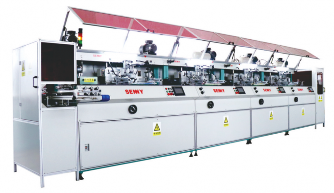 Fully Automatic Screen Printing Machine with Adjustable Light and Optional LED UV Curing Replacement