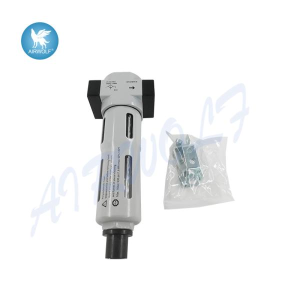 Quality LF-1/4-D-MINI-E FES TO 1/4" Condensate Drain Pneumatic Drain Type Air Filter Regulator for sale