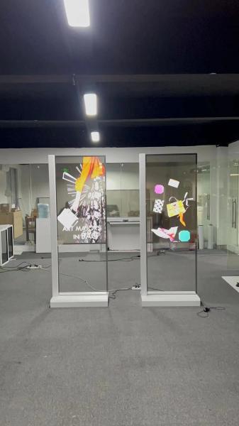 55inch Self Emission Intelligent Controller Board Amoled Flexible Transparent