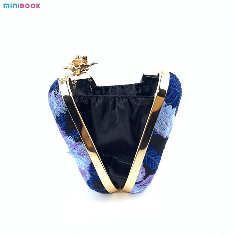 Low MOQ Mix Models Designer Elegant Embroidered Handmade Beaded Dinner Bag for Daily Life
