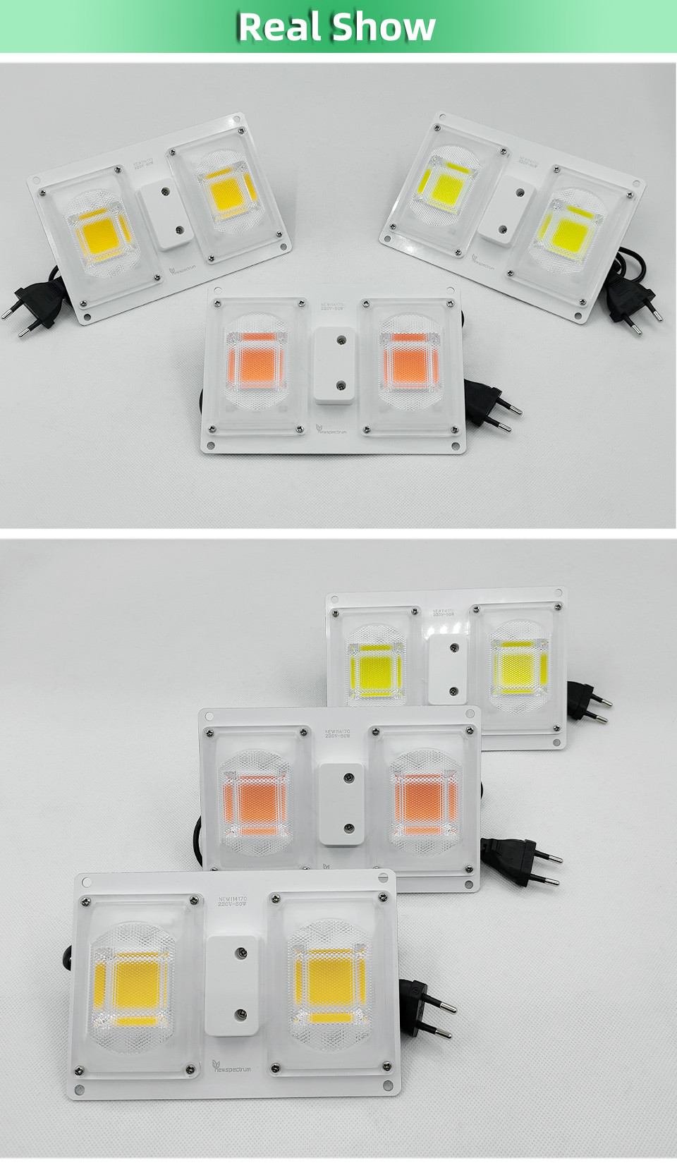 AC 120V Full Spectrum Grow Lights Switch Control For Greenhouse Horticultural Plants
