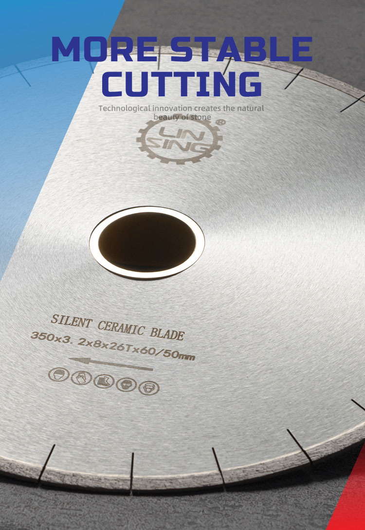 Fast Cutting Diamond Porcelain Saw Blade for Stone Cutting Tools Customized Support OEM