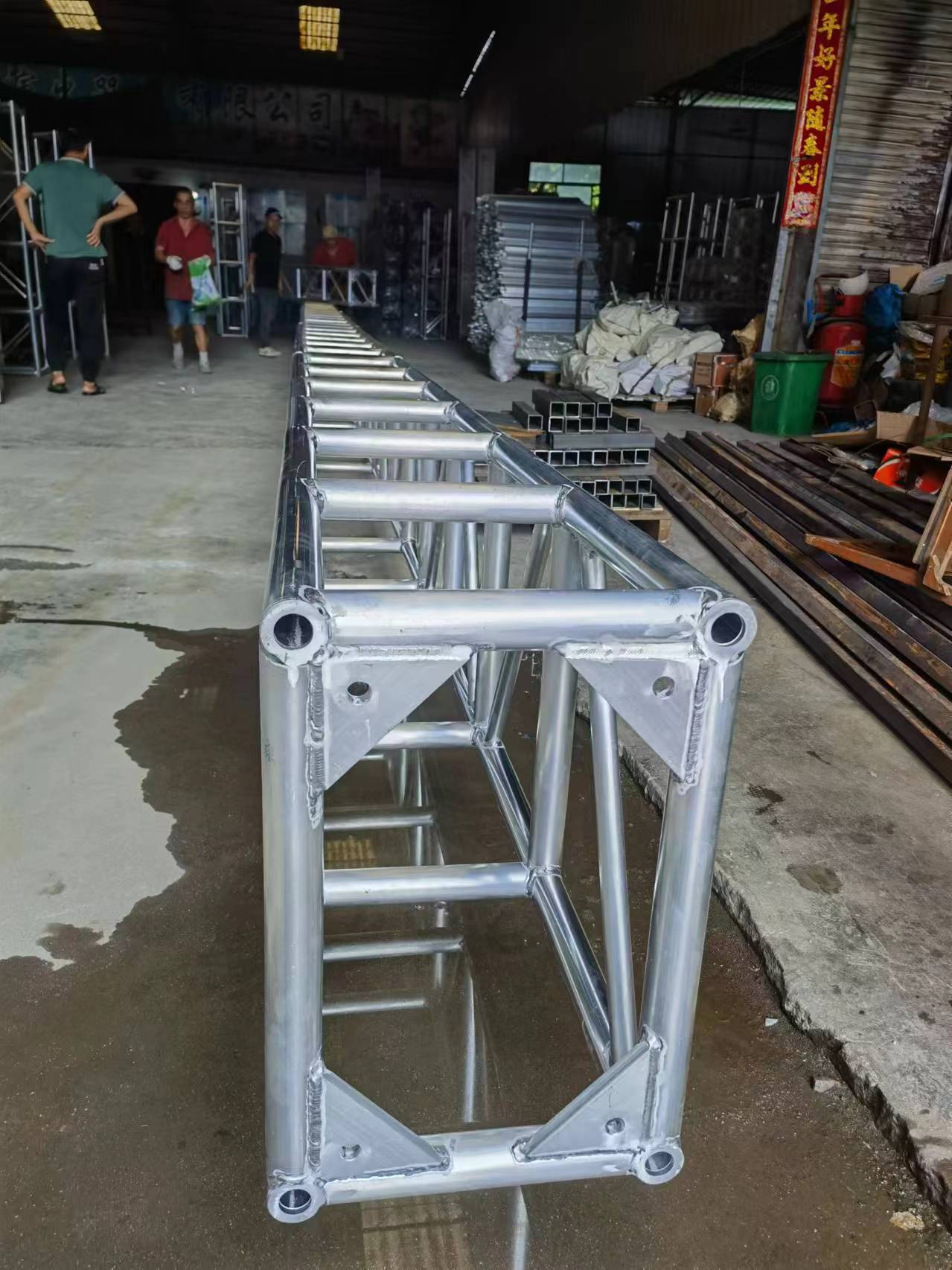 Durable Square Aluminum Truss Display 520mmx760mm For Music Festivals / Events Stage