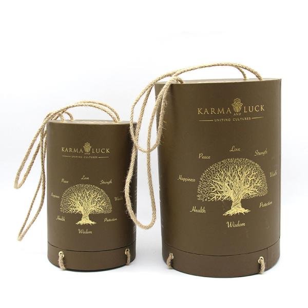 OEM ODM Paper Tube Packaging Box Environmentally Friendly With Personalized