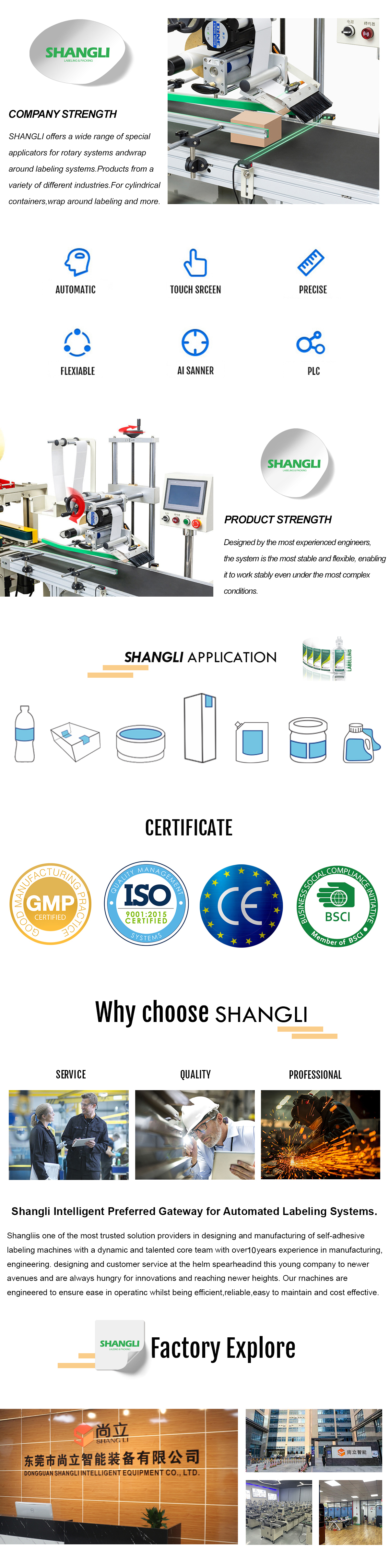 Auto Flat Card Bag Vacuum Suction Labeling Machine with Pneumatic System and Sticker