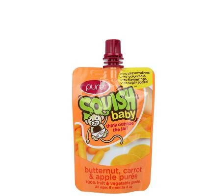 different colors for material plastic liquid standup Plastic pouch with spout