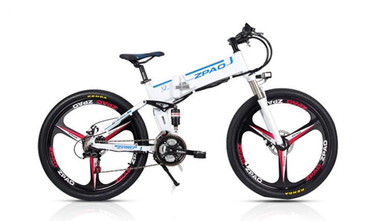 48V 350W Aluminium Alloy Frame Electric Bikes With Hidden Battery And Disc Brake