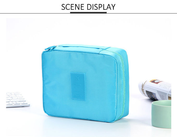Wholeslae Custom Pure Color Blank Storage Wash Bag For Cosmetic