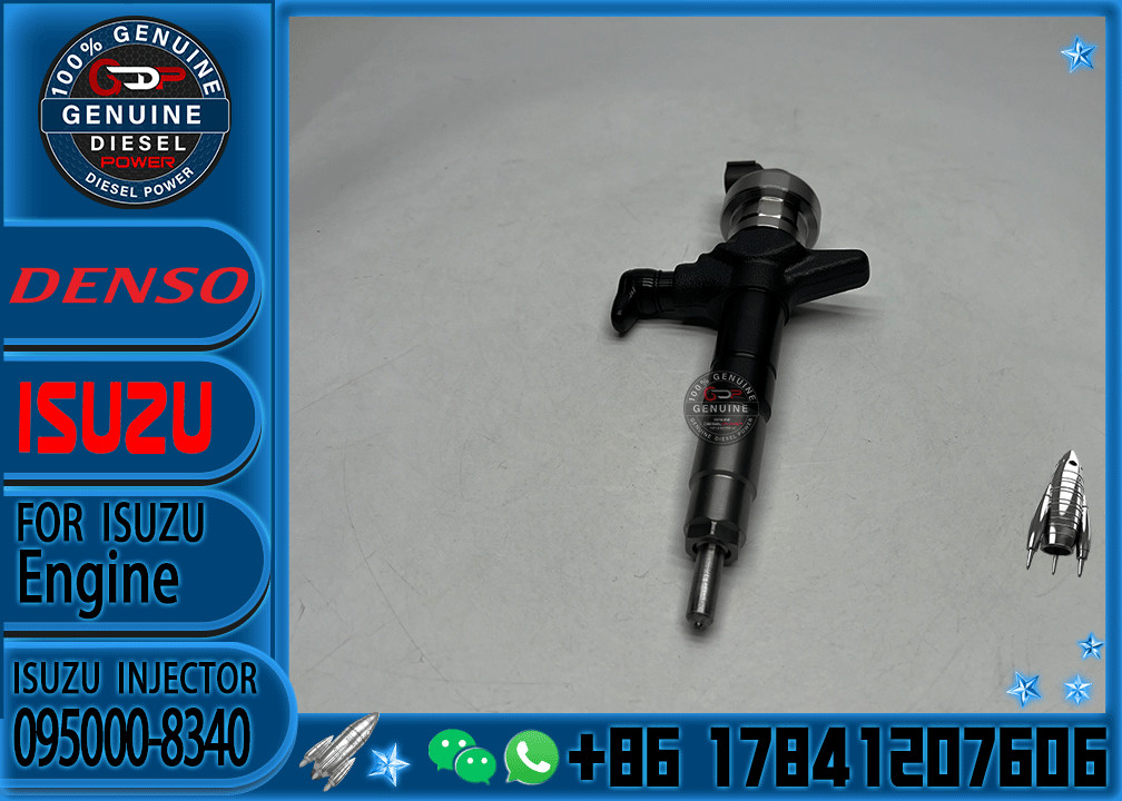 Diesel Fuel Injector 095000-8340/8-97435030-0 For Diesel Engine ISUZU 4JJ1 D-MAX 2012 3.0L Diesel Parts