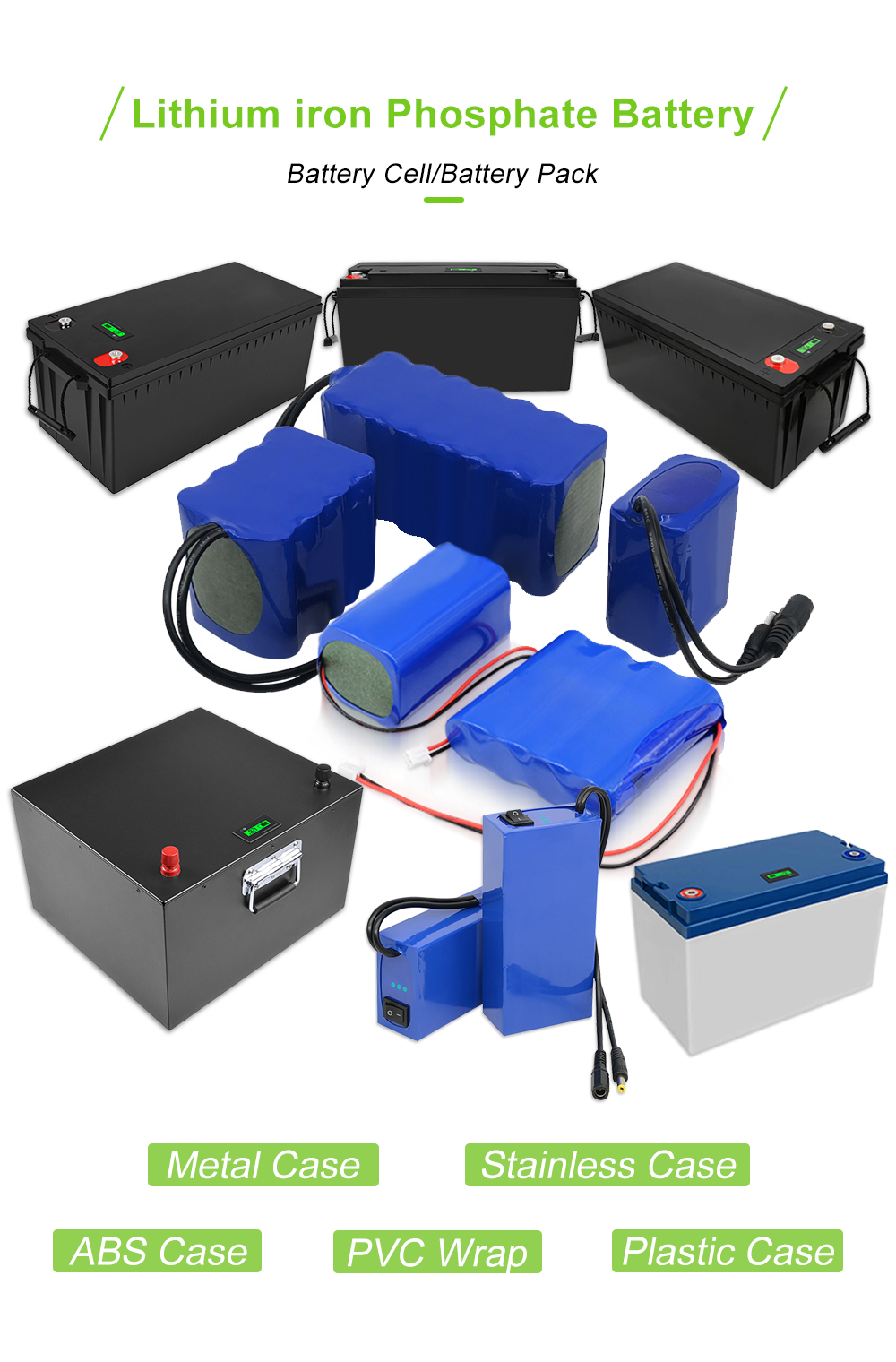 12 Volt 100ah Lifepo4 Rechargeable Battery 200ah 300ah 150ah Lithium