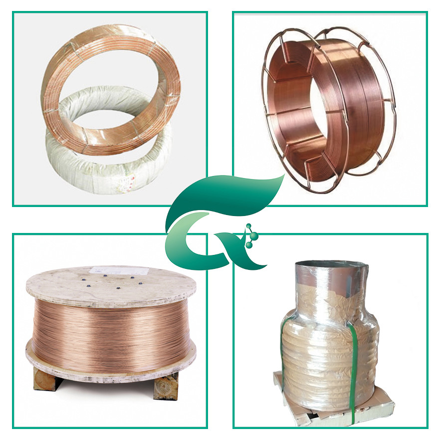 H08MnA / EM12 Submerged Arc Welding Wire 25KG-300KG Saw Welding Wire