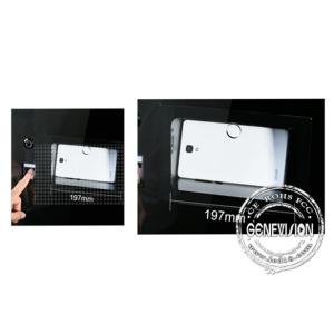 IR Touch Lcd Media Freestanding Digital Signage Kiosk High Brightness Wireless