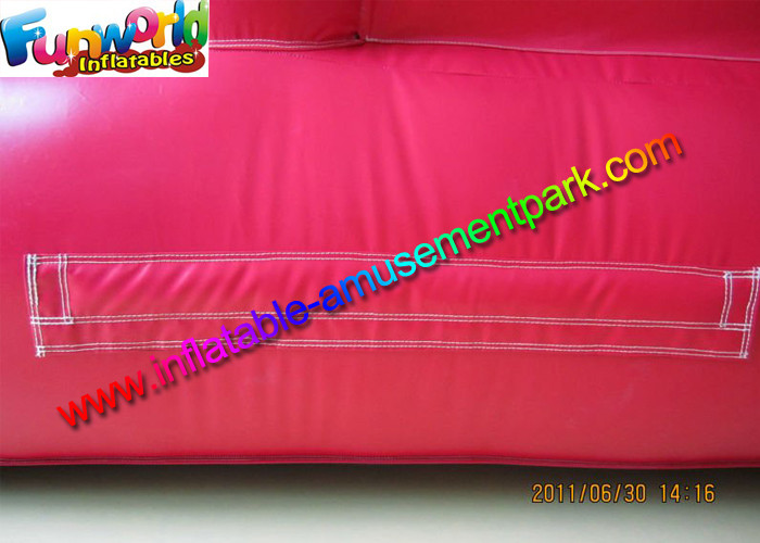 Mickey Mouse Inflatable Bounce Houses , Small Jumping Castle With Repair Kit