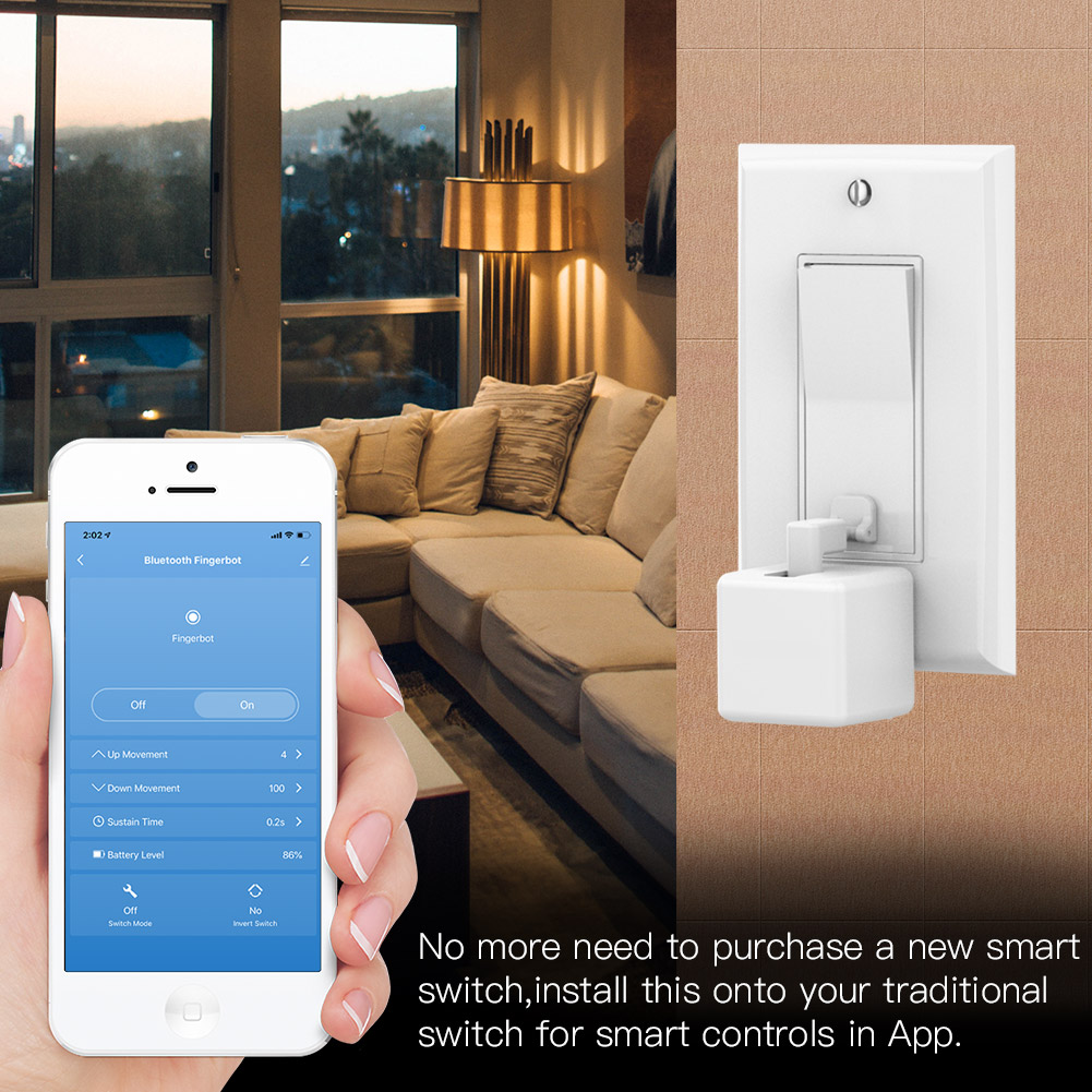 Tuya Switchbot Fingerbot LED Light Spare Parts With Alexa Google Home