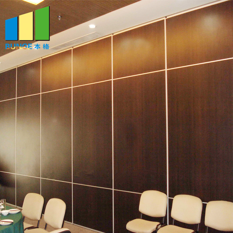 65 MM Thick Movable Foldable Partition Wall MDF Acoustic Room Dividers For Hospital
