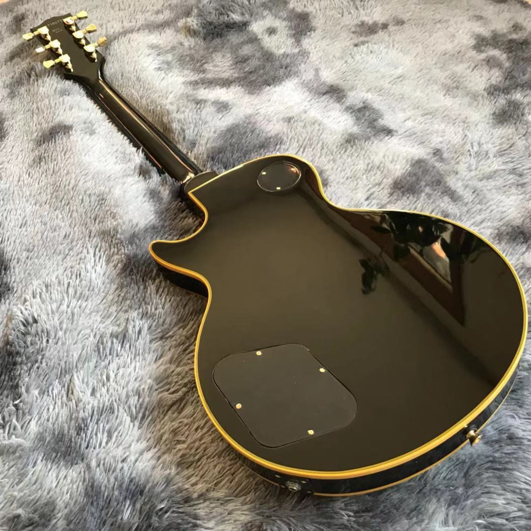 Custom OEM LP electric guitar in black