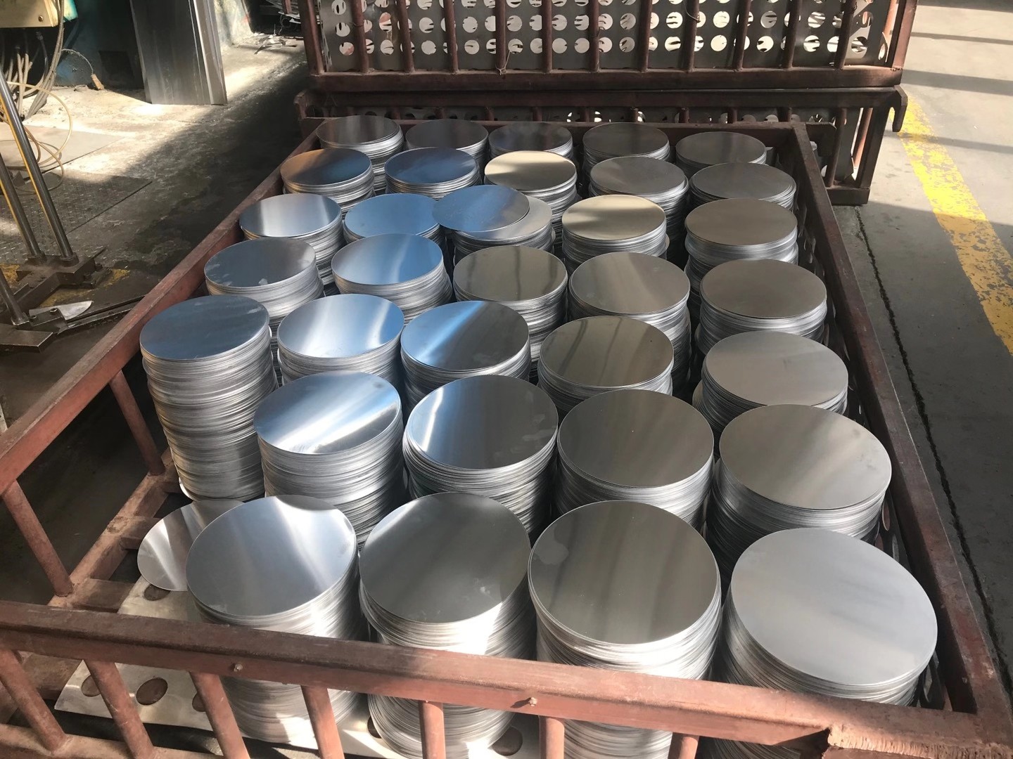 Mill Finish Anodized Aluminium Circle Plate 10 Inch 1mm