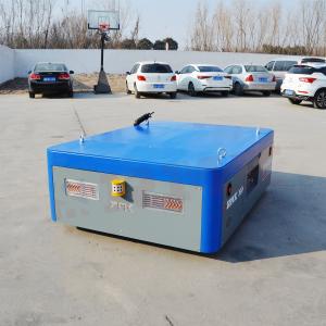 China 3 Ton Trolley Electric Material Transfer Cart With Hydraulic Lifting Platform on sale