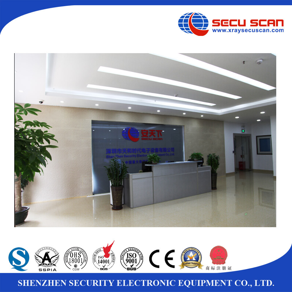 Hotel Safe X Ray Baggage Scanner Integrated 34mm Steel Penetration