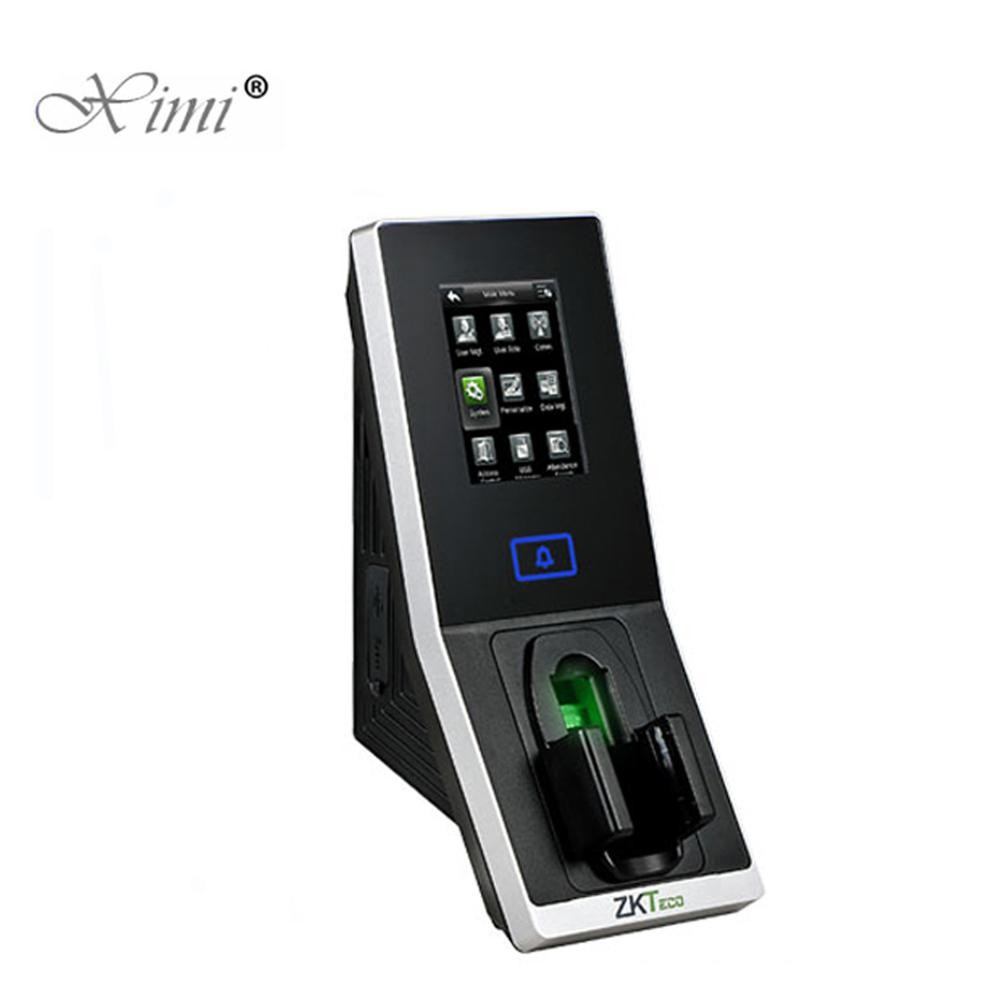 Fingervein Time Attendance Biometric Access Control System Operating Voltage 12V DC