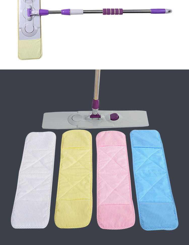 Professional Clean Room Mops , Anti Static Industrial Mops For Cleaning
