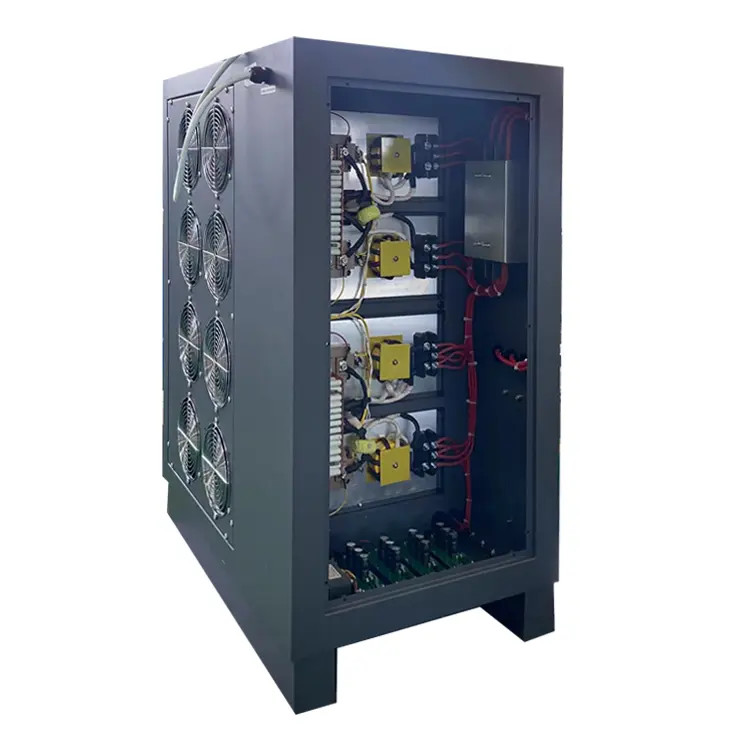 16V 3000A 48KW AC 415V Input 3 Phase Titanium Anodizing Rectifier With Ramp Up Function