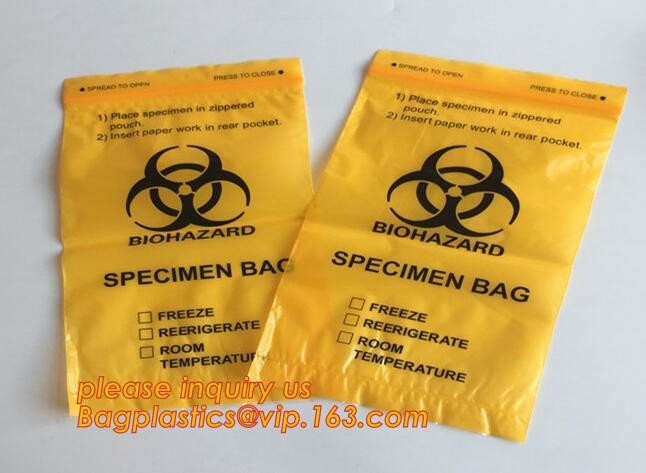 heavy duty red medical biohazard garbage trash bags, PE Eco-friendly biohazard garbage bags, Heavy Duty biohazard infect
