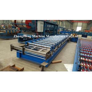 Metal Roofing Tile Roll Forming Machine With Adjustable Feeding Table And