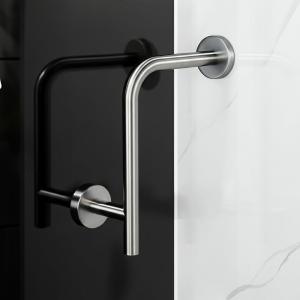 Space-Saving Foldable Stainless Steel Handrails for Small Spaces