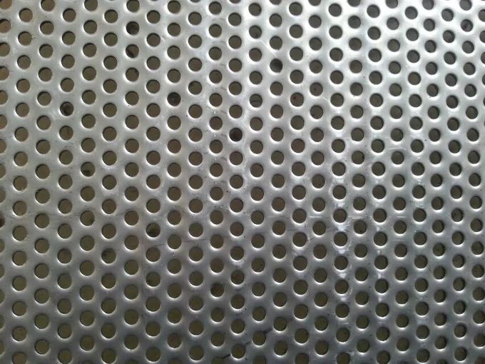 Stainless Steel 304 Perforated Metal Mesh, 0.5mm to 10mm Round Hole
