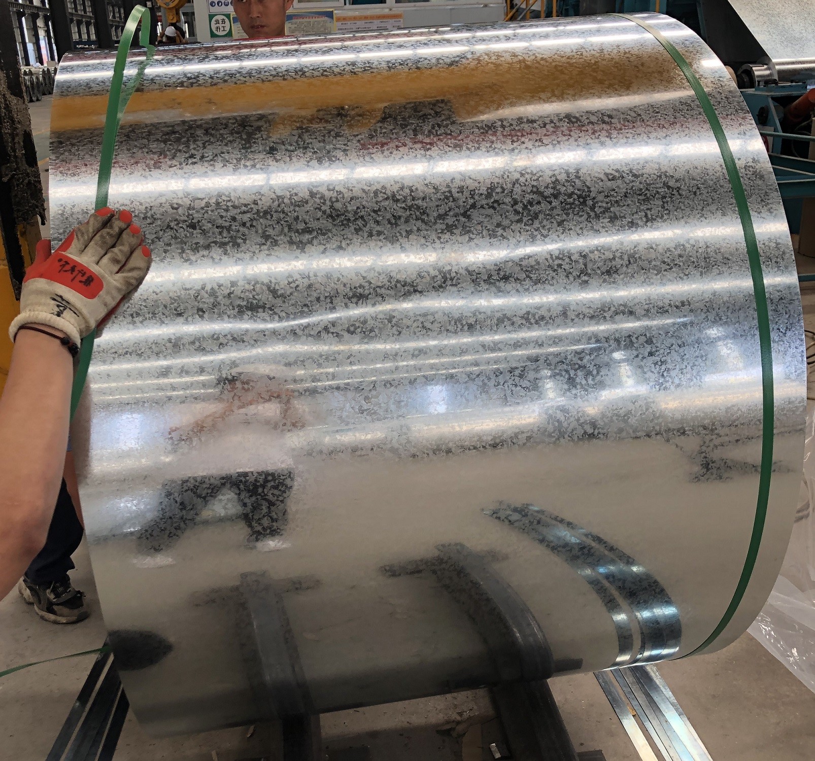 GI Hot Dip Zinc Coated Steel Coils Sheet Metal 1.2mm 915mm For Floor Deck ASTM A-653