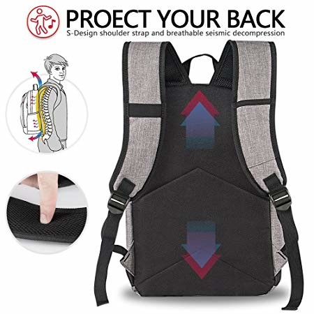 Outdoor Travel Rucksack Backpack School Bag For Middle Schoolers Polyester Material