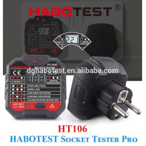 HT106B Socket Plug Tester For Voltlage Measurement