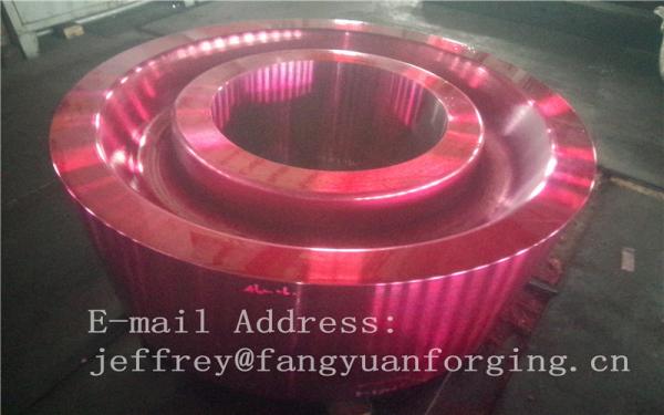 ASTM AISI DIN 36CrNiMo4 JIS SNCM439 Forged Gear Blank Internal Gear RIng Blanks