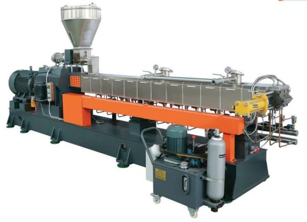 High Capacity Double Screw Extruder Machine For Plastic Granulator 350kg/H