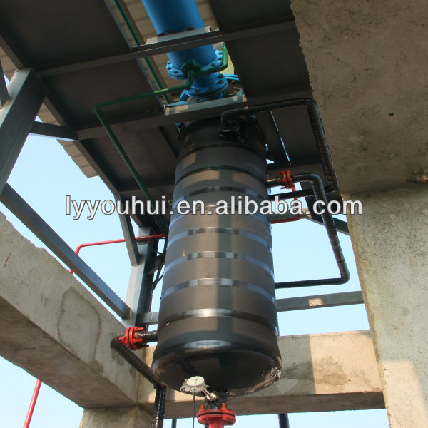 set up the production line waste lubricants engine oil recycle machine High accuracy of temperature control